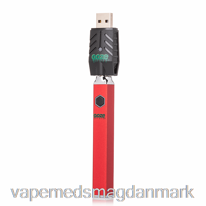 Vape Væske Ooze Quad Flex Temp 500mah Batteri Rød